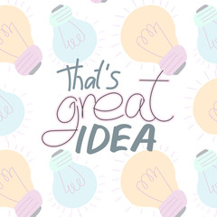 That's great idea - handwritten phrase.