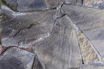 gray stone crack surface stone cement line joints plate wall weathered rigid foundation