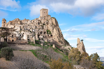 Craco, the ghost town of Basilicata. Famous for being a set of films and commercials.