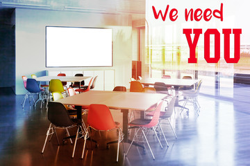 Colorful Recruiting Concept