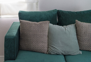 modern cozy sofa