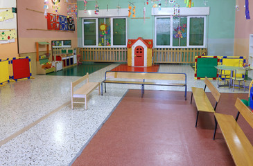 playground room of a kindergarten
