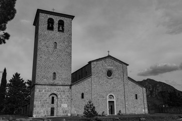 Rocchetta a Volturno, Isernia, Molise. Abbazia benedettina di San Vincenzo al Volturno. Storica...