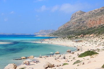Fototapeta na wymiar Balos Beach, Crete