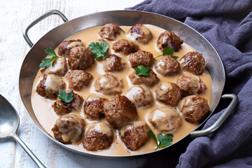 Swedish style meatballs