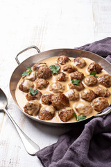 Swedish style meatballs