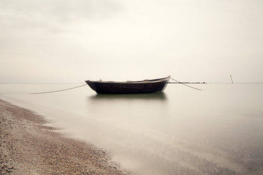 einsames boot