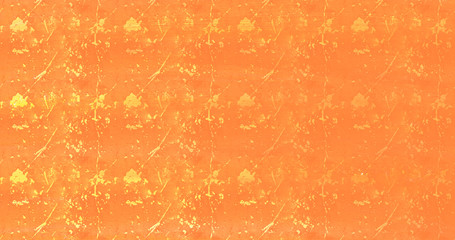 Orange wall background 