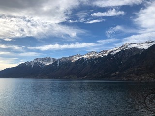 Obraz premium Berge am Briensersee 