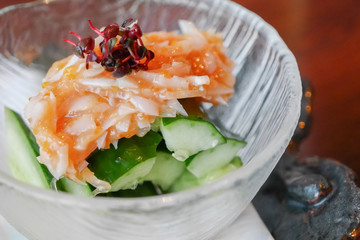 梅水晶 サメの軟骨を梅肉で和えた珍味