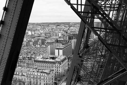 Blick aus dem Eiffelturm