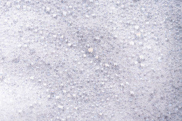 Fototapeta premium The structure of the bubbles of foam from shampoo or cleaning agent