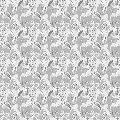 black white abstract graffiti style pattern for your design
