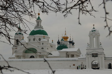 Obraz premium ancient monastery in Russia