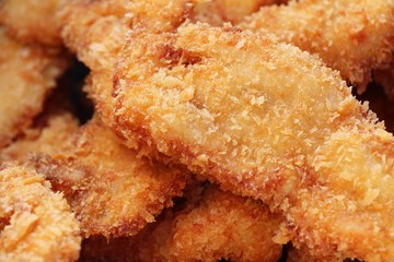 Fried chicken is delicious in street food