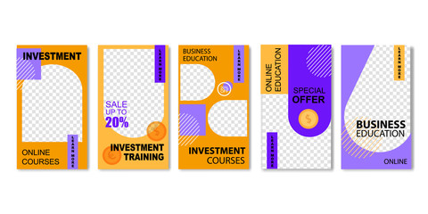 Online Education with Investment Training, Course.