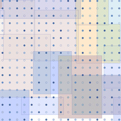 Backdrop of squares and dots