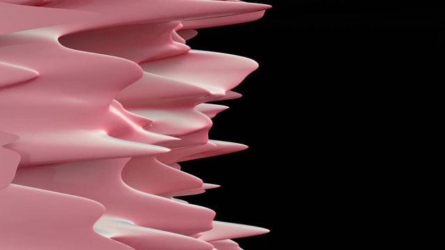 4K Abstract Wave Pattern