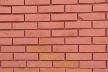 Light red bricks