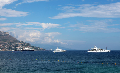 French Riviera - yachts