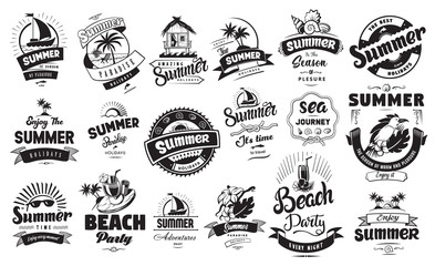 Summer holidays badge