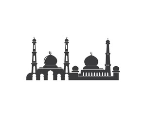Mosque icon vecto