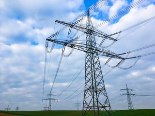 Strom Mast Frei