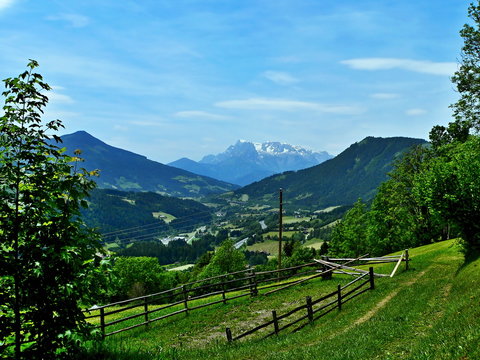 Austrian Alps-view on the Eben im Pongau