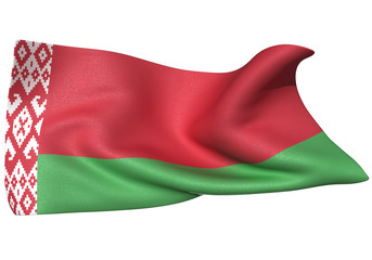 ベラルーシ 国旗  比率1:2