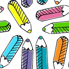 pencil pattern vector sketch
