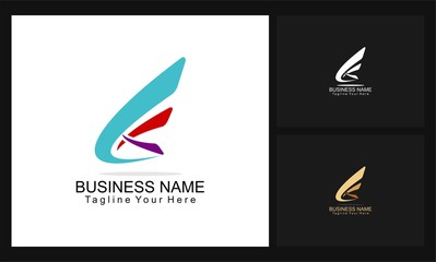 colorful logo business concept