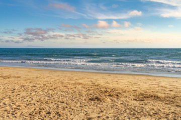 Fototapeta na wymiar Beach at Newport Beach, California