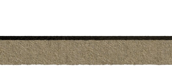 Fototapeta premium 3d rendering of a grass patch isolated on a white background