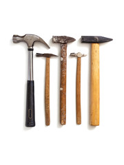 Several different hammers