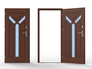 Door isolated
