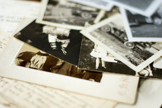 Nostalgic Old Photographs and Documents