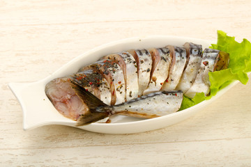 Smoked Scomber with dill