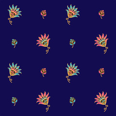 seamless floral small flower pattern