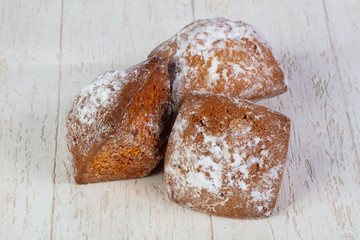 Delicious baked muffins