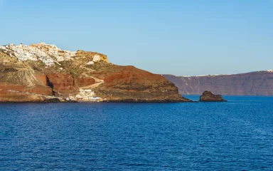 Fotobehang panorama of Thira (Santorini) © seakitten
