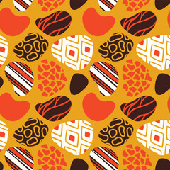 African art seamless tribal pattern