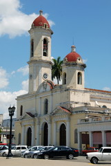 Fototapeta na wymiar Ville de Cienfuegos, Cuba, Caraïbes