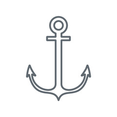 Nautical anchor icon