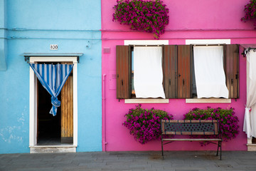 Colorful house, Burano, Italy