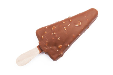 Ice cream isolated on white background