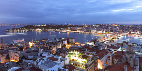 Old Town of Istanbul City in Turkey