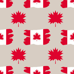 Maple leaf pattern2