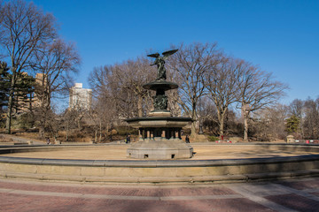 Naklejka premium Bethesda Fountain