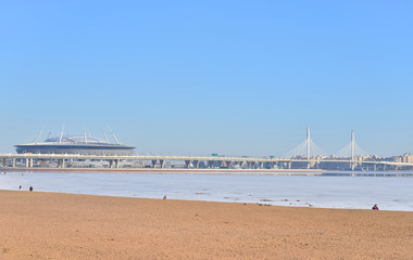 Western high-speed diameter and frozen Gulf of finland