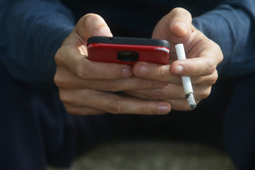 cigarette, addiction, health, digital health, nicotine